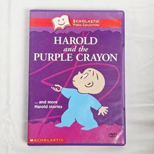 Harold and the Purple Crayon – Scholastic Video Collection (DVD, 2002 Scholastic